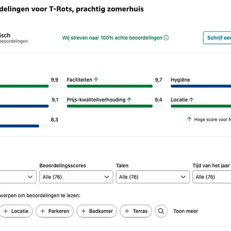 アパート T-rots, Prachtig Zomerhuis *